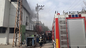 Tekstil Fabrikası Yangınına 2 Dakikada Müdahale