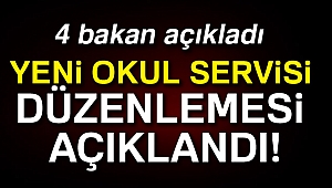 Yeni okul servisi düzenlemesi açıklandı