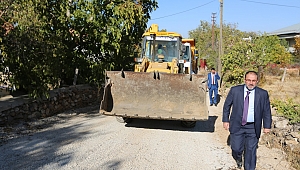 Yeşil Yurt Mahallesinde Yol Çalışmaları…
