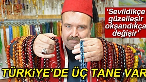 200 yıllık tesbihten Türkiye'de üç tane var