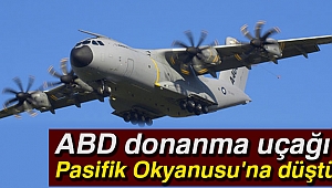 ABD'ye ait hava aracı düştü!