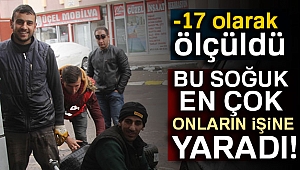 Ardahan'da hava sıcaklığı eksi 17 dereceyi gördü