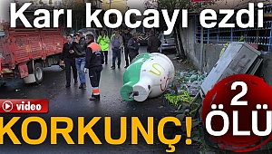 Ataşehir'de işçi servisi yayalara çarptı: 2 ölü
