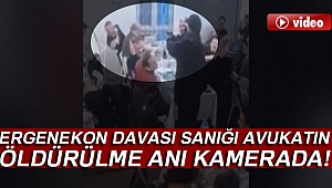 Avukat Kudbettin Kaya'nın öldürülme anı kamerada