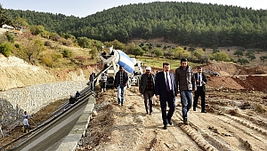 Başkan Erkoç Kuşaklama Kanalını İnceledi