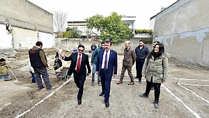 Başkan Erkoç’tan Germenicia’da İnceleme