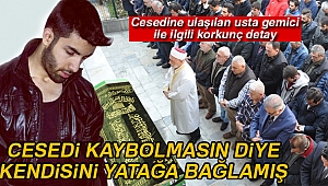 Batan gemide cesedine ulaşılan İnegöllü usta gemici toprağa verildi