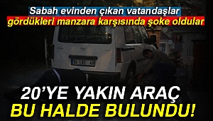 Beyoğlu'nda 20'ye yakın aracın lastiğini patlattılar