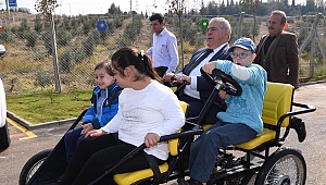 ​​​​​​​Bisiklet ve Yürüyüş Parkurunda Mutluluğa Pedal Çevirdiler