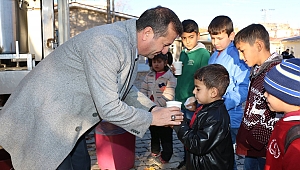 Bozdağ’dan Öğrencilere Çorba İkramı