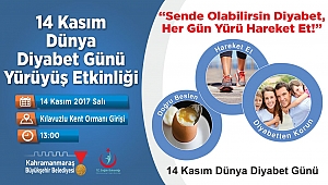 Büyükşehir’den Diyabet Yürüyüşü