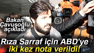 Dışişleri Bakanı Çavuşoğlu: ABD'ye iki kez nota verildi