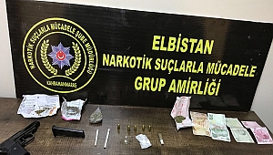 Elbistan İlçesinde Uyuşturucu Operasyonu 
