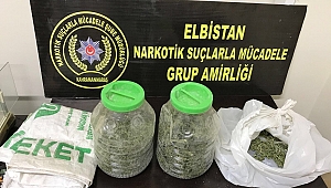 Elbistan Polisinden Uyuşturucu Operasyonu