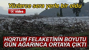 Felaketin boyutu gün ağarınca ortaya çıktı