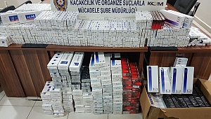 Hurda Kağıtların Arasında Kaçak Sigara Sevkiyatı 