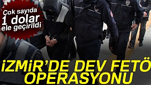 İzmir'de FETÖ operasyonu: 53 gözaltı