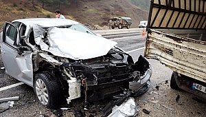 Kahramanmaraş'ta askeri araç kaza yaptı: 15 asker yaralı 