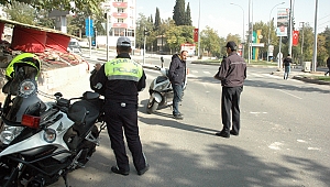 Kahramanmaraş'ta Motosiklet Denetimi