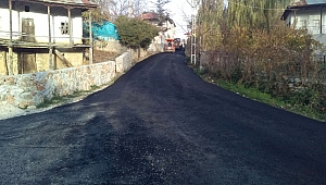 Karaahmet Yolu Asfaltlandı