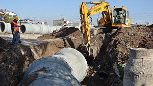 Karaziyaret’e 16oo’lük Yağmursuyu Hattı