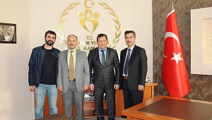 Lider Gençlik Kulübünden,  İl Müdürüne Ziyaret