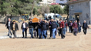 Mezarlık Alanına İlk Defin Yapıldı