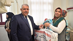 Onikişubat Belediyesi’nden, Kandilde Dünya’ya Gelen Bebeklere Hoş geldin Hediyesi