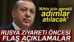 Son dakika! Cumhurbaşkanı Erdoğan Rusya ziyareti flaş açıklama