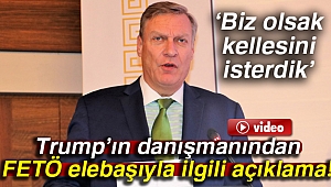 Trump'ın danışmanından FETÖ elebaşıyla ilgili açıklama!
