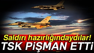 TSK: Saldırı hazırlığındaki 4 terörist öldürüldü