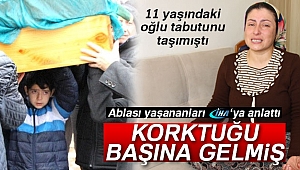 Amasya’daki annenin korktuğu başına geldi