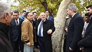 Başkan Hanefi mahçiçek’in esnaf ziyareti