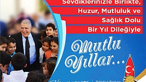 Başkan Hanefi Mahçiçek’ten Yeni Yıl Mesajı