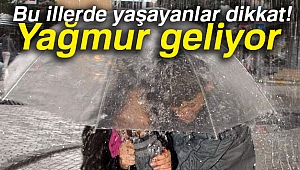 Bu illerde yaşayanlar dikkat! Yağmur geliyor |4 Aralık Pazartesi yurtta hava durumu
