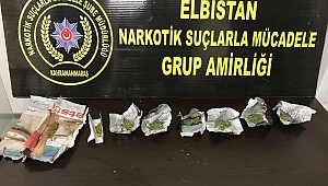 Elbistan’da uyuşturucu operasyonu 
