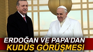Erdoğan, Papa ile telefonda görüştü