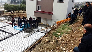 İnşaatta feci kaza: 1 ölü 1 yaralı