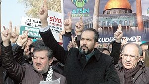 Kahramanmaraş’ta Kudüs Protestosu 