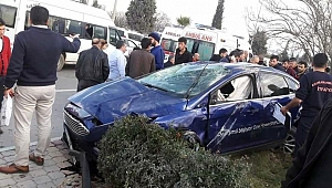 Kahramanmaraş’ta trafik kazası: 1 ölü, 5 yaralı 