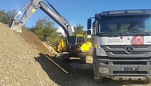 Karamanlı –Karaçalılık Yolunda Stabilize Çalışması