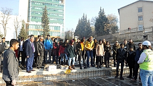 Ksü yapı topluluğu öğrencilerine hizmet yapıları anlatıldı