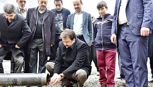 Küçüksır mahallesi içme suyuna kavuşuyor