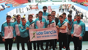  Lider gençlik spor kulübü, bilek güreşinden başarıyla döndü
