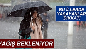 Meteoroloji'den yağış uyarısı | 6 Aralık Çarşamba yurtta hava durumu