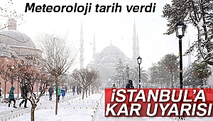 Meteoroloji tarih verdi: İstanbullulara kar uyarısı
