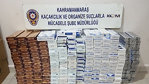 Oyuncak dükkanında kaçak sigara operasyonu 