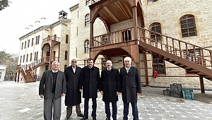 Başkan Erkoç yedi güzel adam edebiyat müzesi'nde