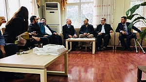 Büyükşehir’den huzurevi’ne ziyaret