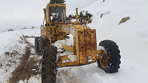 Çağlayancerit’te Kar Temizliği